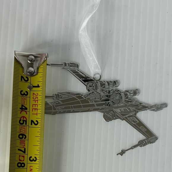Hallmark 2020 Star Wars Galactic Battle Set Of 6 Ornaments X-WingTie Fighter NIB - Picture 10 of 13